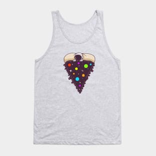 Astronauts In Space Pizza Tank Top